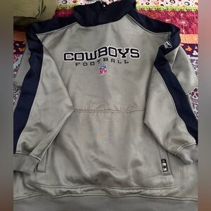 Reebok NFL DALLAS COWBOYS Sweatshirt in Navy and Gray
